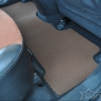 Автомобильные коврики EVA на Hyundai Santa Fe III 3 ряда (2012-2018)