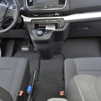 Автомобильные коврики EVA на Toyota ProAce II 8 мест не Long (2016-2024)