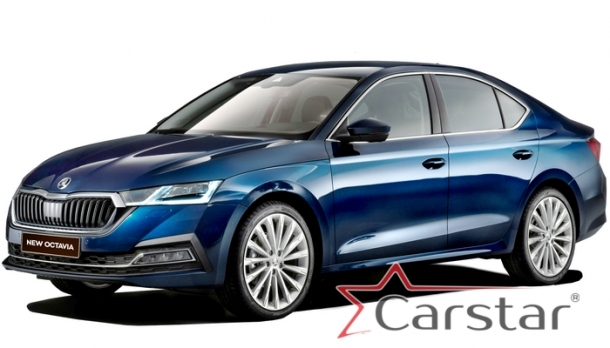 Текстильные коврики для Skoda Octavia IV A8 (2019->) 