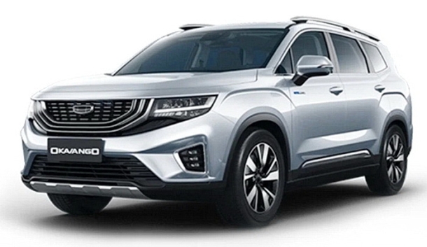 Автомобильные коврики EVA для Geely Okavango I (2020-2023)