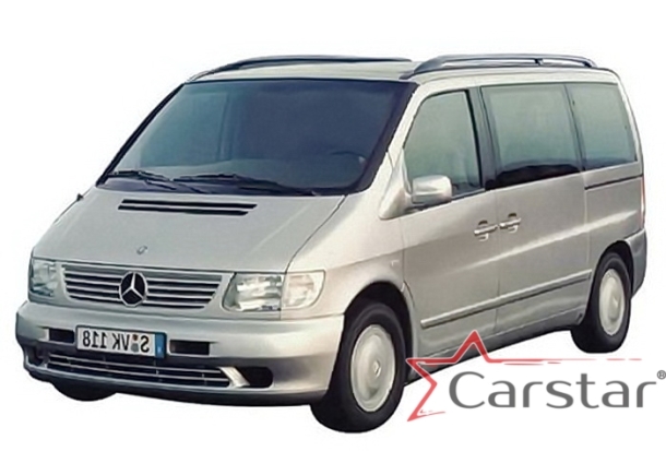 Автомобильные коврики EVA 3D для Mercedez-Benz V-klasse I W638 (1996-2003)