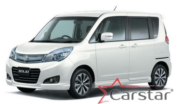 Автомобильные коврики EVA 3D для Suzuki Solio II пр.руль (2011-2015)